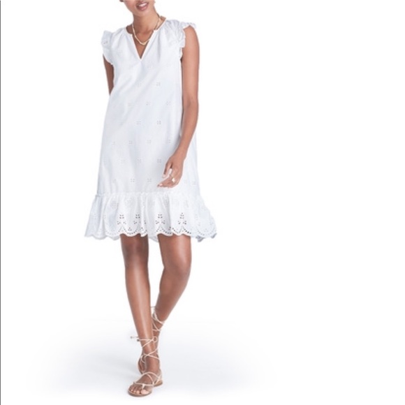 Madewell Dresses & Skirts - Madewell White Eyelet Garden Dress